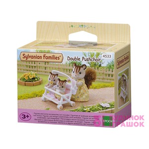 Игровой набор Детская коляска для двойни Sylvanian Families (4533)