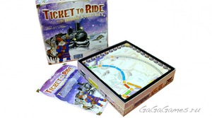 Настольная игра Билет на Поезд по Северным странам (Ticket to Ride: Nordic Countries)