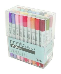 TOO Copic Ciao Marker Pencils 36 B Set Colors Art Manga Comic Anime Japan