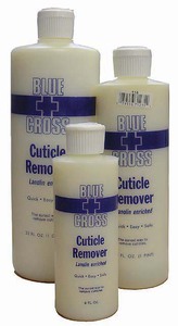 Blue cross cuticle remover