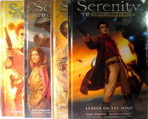 Комиксы Serenity (по миру Firefly). В твёрдом переплёте. См. описание.