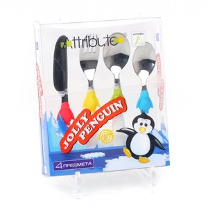 Детские столовые приборы JOLLY PINGUIN