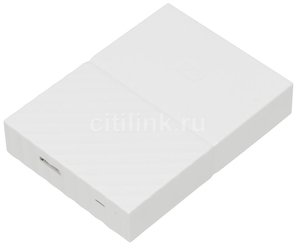 Внешний жесткий диск WD My Passport WDBBEX0010BWT-EEUE, 1Тб, белый