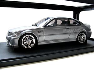 Модель 1:18 - BMW m3 e46 CSL Silver by Autoart