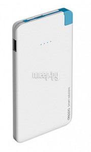 Аккумулятор Deppa NRG Slim 5000mAh White 33508