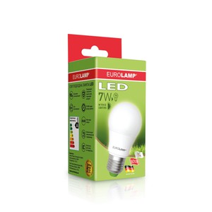 светодиодная LED Лампа EUROLAMP 7W E27 4000K