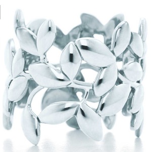 Tiffany Olive Leaf Band Ring