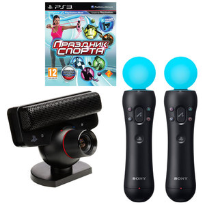 ps3 sony ps move+ps eye