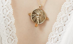 EOS GODDESS GOLD NECKLACE