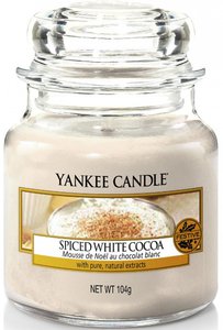 Свеча ароматизированная Yankee Candle "Spiced white cocoa"