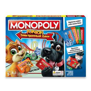 Игра Monopoly Монополия джуниор с картами