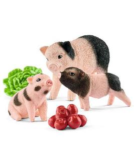 Schleich Мама свинья с поросятами