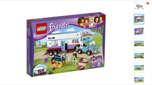 Конструктор Lego friends ветеринарная машина