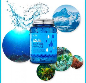 Лифтинг-сыворотка с морским коллагеном Scinic Aqua All in One Ampoule