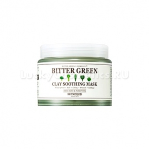 Маска из глины успокаивающая Skinfood Bitter Green Clay Soothing Mask