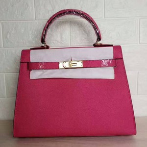 Hermes Kelly Bag Epsom Leather Gold Hardware In Rose