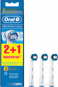 Насадки ORAL-B BRAUN Precision Clean 2+1