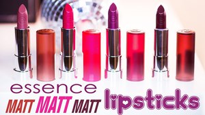 ГУБНАЯ ПОМАДА ESSENCE Matt Matt Matt! Lipstick