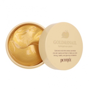 Гидрогелевые патчи для глаз Petitfee Hydro Gel Eye Patch Gold And Snail