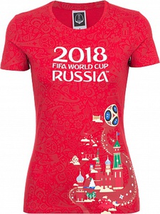 Футболка женская 2018 FIFA World Cup Russia™