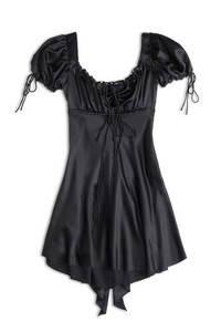 Love, Courtney by Nasty Gal Doll Parts Satin Babydoll dress