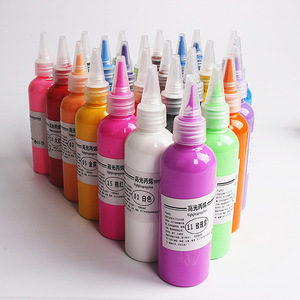 12 Colors Professional Acrylic Paints Hand Painted