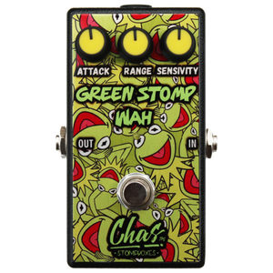 Green Stomp Wah — Auto-Wah — CHAS-MUSIC