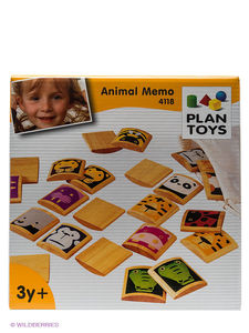 Игра "Мемори", PLAN TOYS