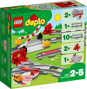 LEGO DUPLO Town Конструктор Рельсы 10882