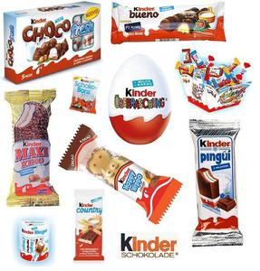 Набор из всех продуктов Kinder