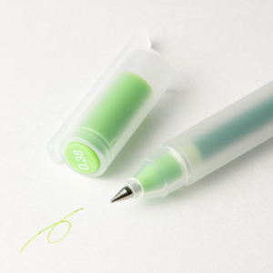 MUJI 0.5 Gel Ink Pen Lime