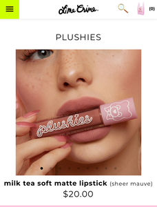 Помады от limecrime plushies