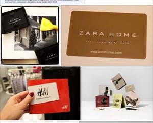 Подарочные карты в Zara home или h&m home