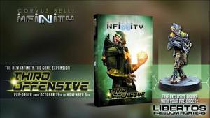 Infinity Third Offensive + exclusive Freedom Fighter miniature