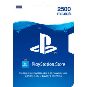 Пополнение PS . PlayStation Store 2 500 Цифровая