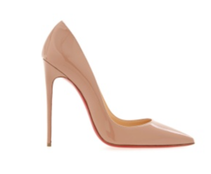 CHRISTIAN LOUBOUTIN Туфли из лакированной кожи So Kate 120