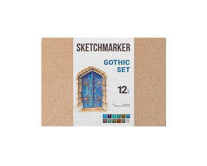 Маркеры SKETCHMARKER GOTHIC SET 12