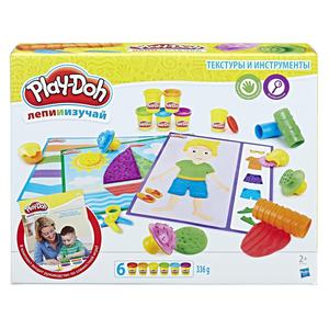 Play-Doh Набор для лепки "Текстуры и Инструменты"