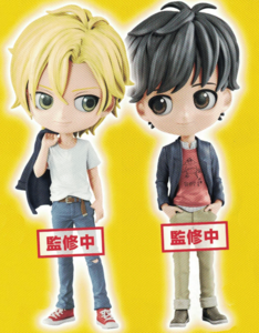 BANANA FISH Banpresto Q Posket Ash and Eiji Figurines