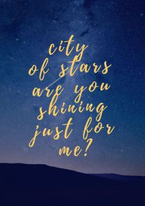 City of stars