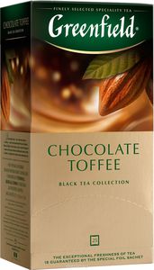 Greenfield Chocolate Toffee черный чай в пакетиках, 25 шт