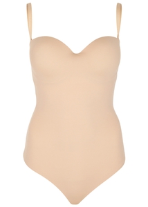 wolford bodysuit beige