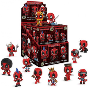 Funko Mystery Minis Blind Box: Deadpool Bobble-Heads