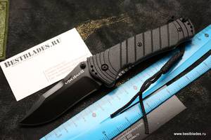 Складной нож Joe Pardue Utilitac Tactical Black