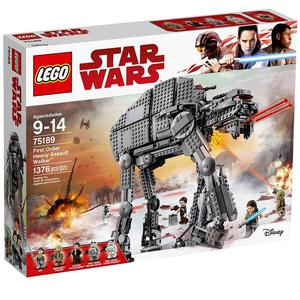 LEGO Star Wars Episode VIII First Order Heavy Assault Walker 75189 Building Kit (1376 Piece)