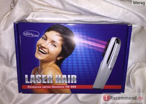 Лазерная расчёска от выпадения волос Laser Hair HS586, Gezatone