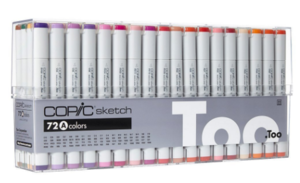 COPIC 72PC SKETCH SET A