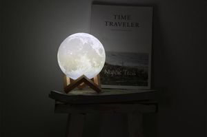 Ночник 3D Moon Lamp