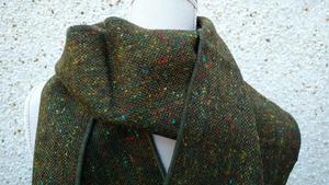 Irish tweed scarf