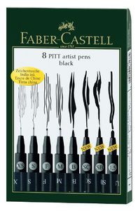 Faber-Castell Pitt Artist Pen, чёрный